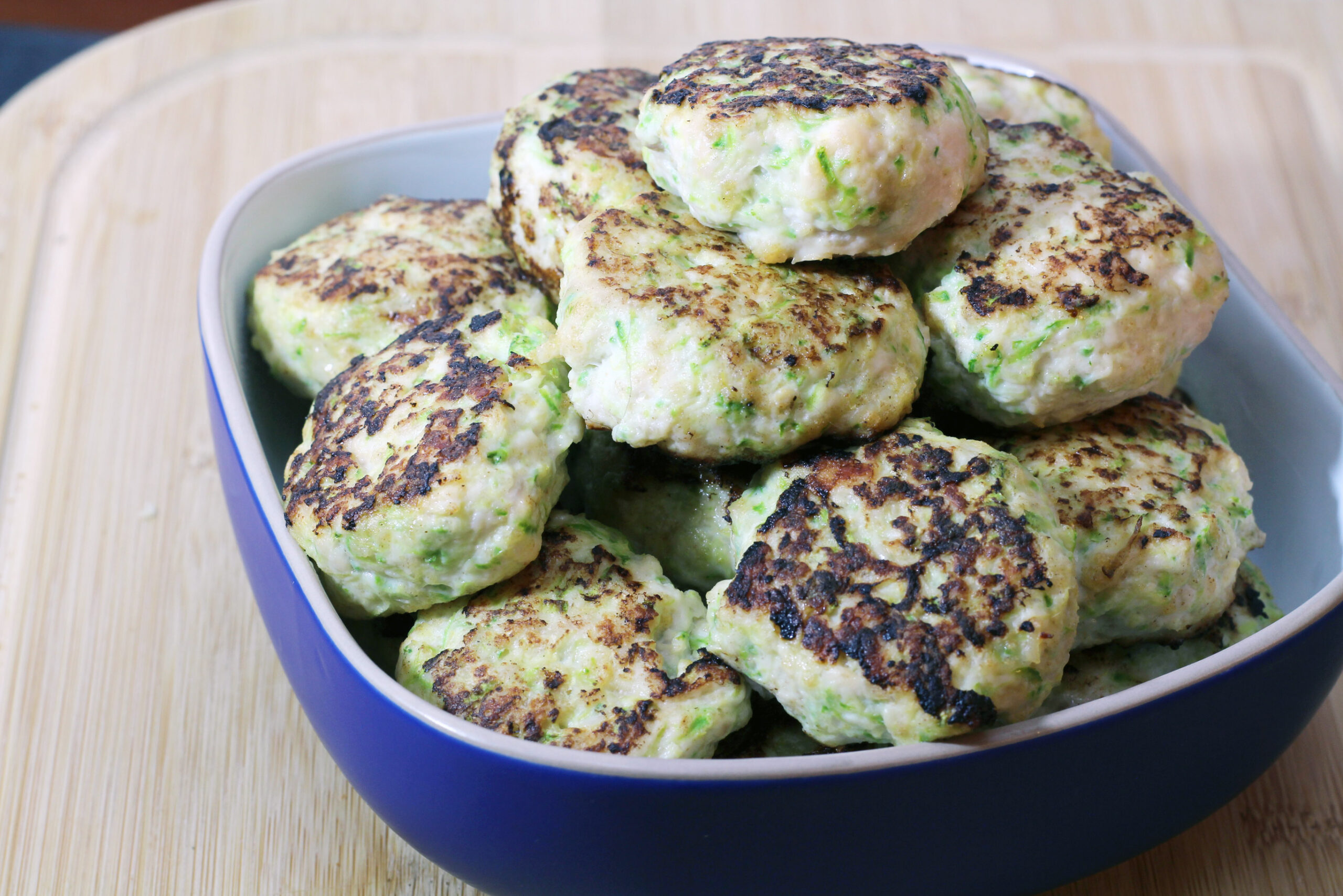 chicken meatballs with zucchini