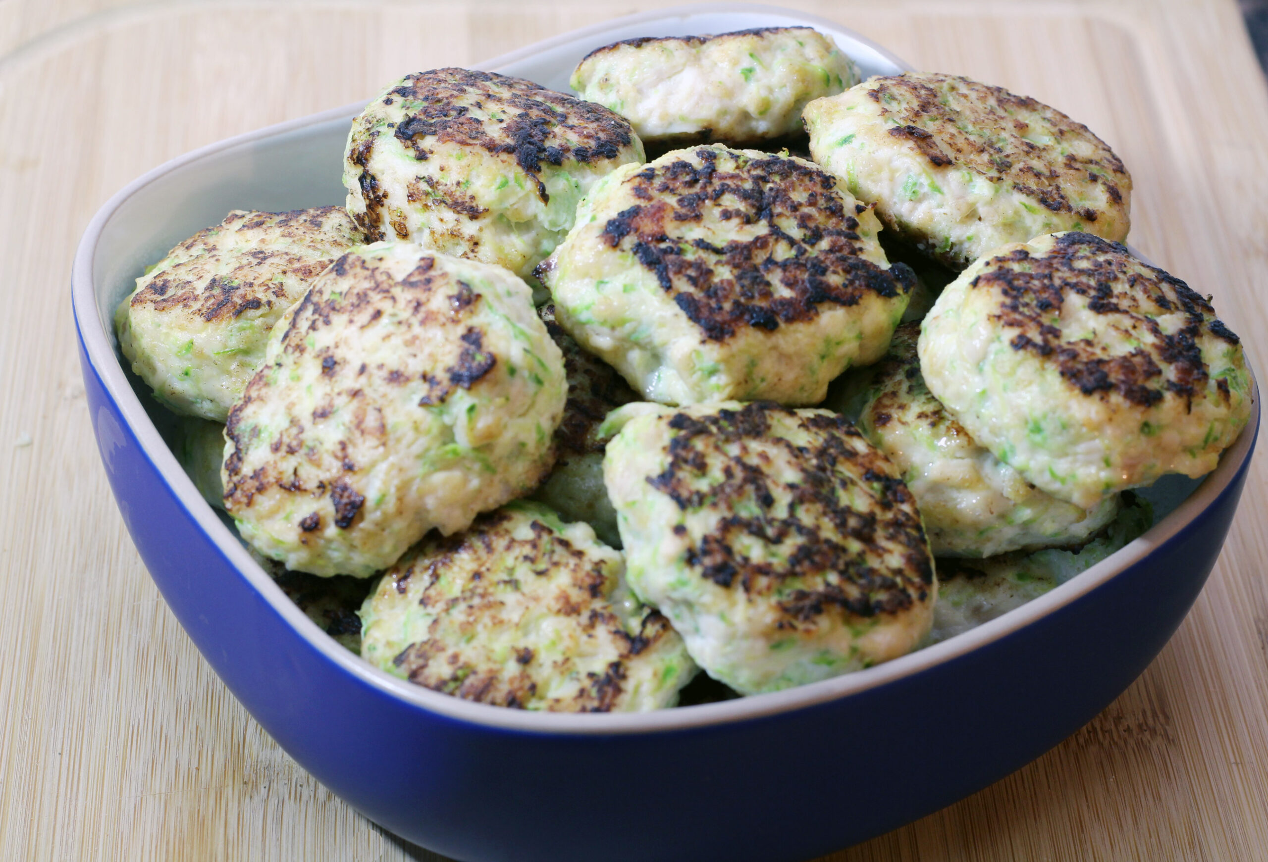 chicken meatballs with zucchini