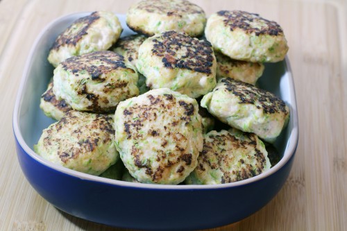 Котлеты куриные с кабачками